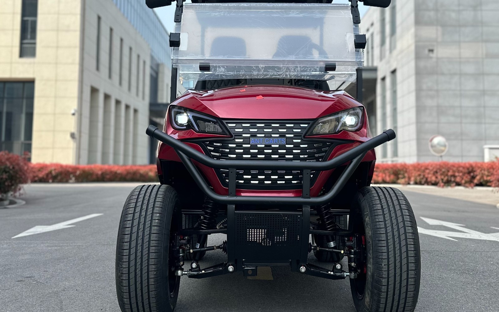 D series electric golf cart front design