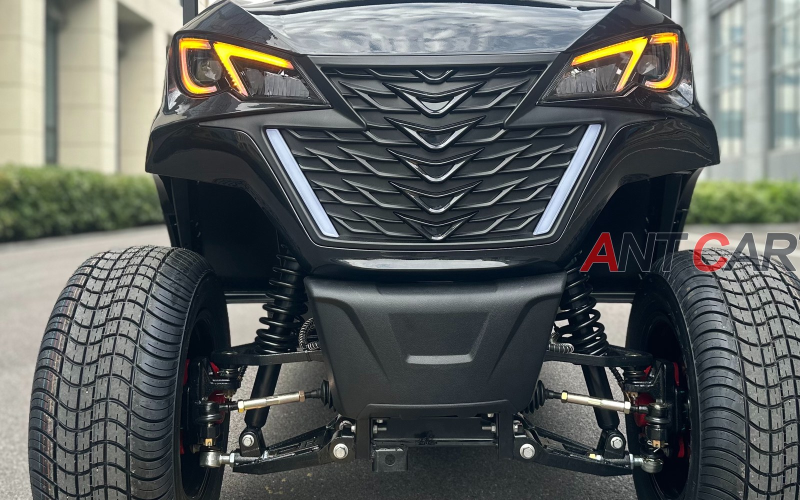 K series electric golf cart front design